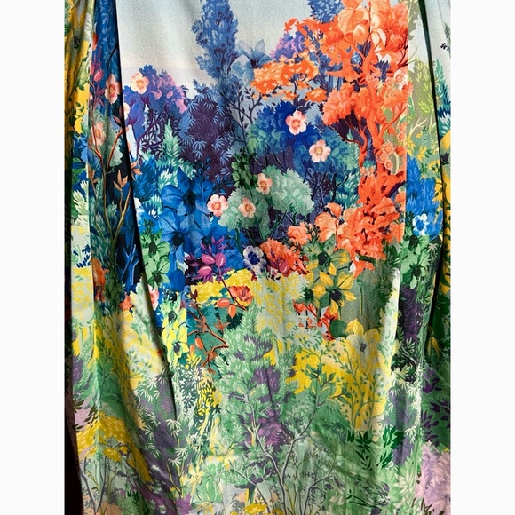 Anthropologie Sleeveless Fold-over Whimsical Dress XSP - Picture 4 of 16